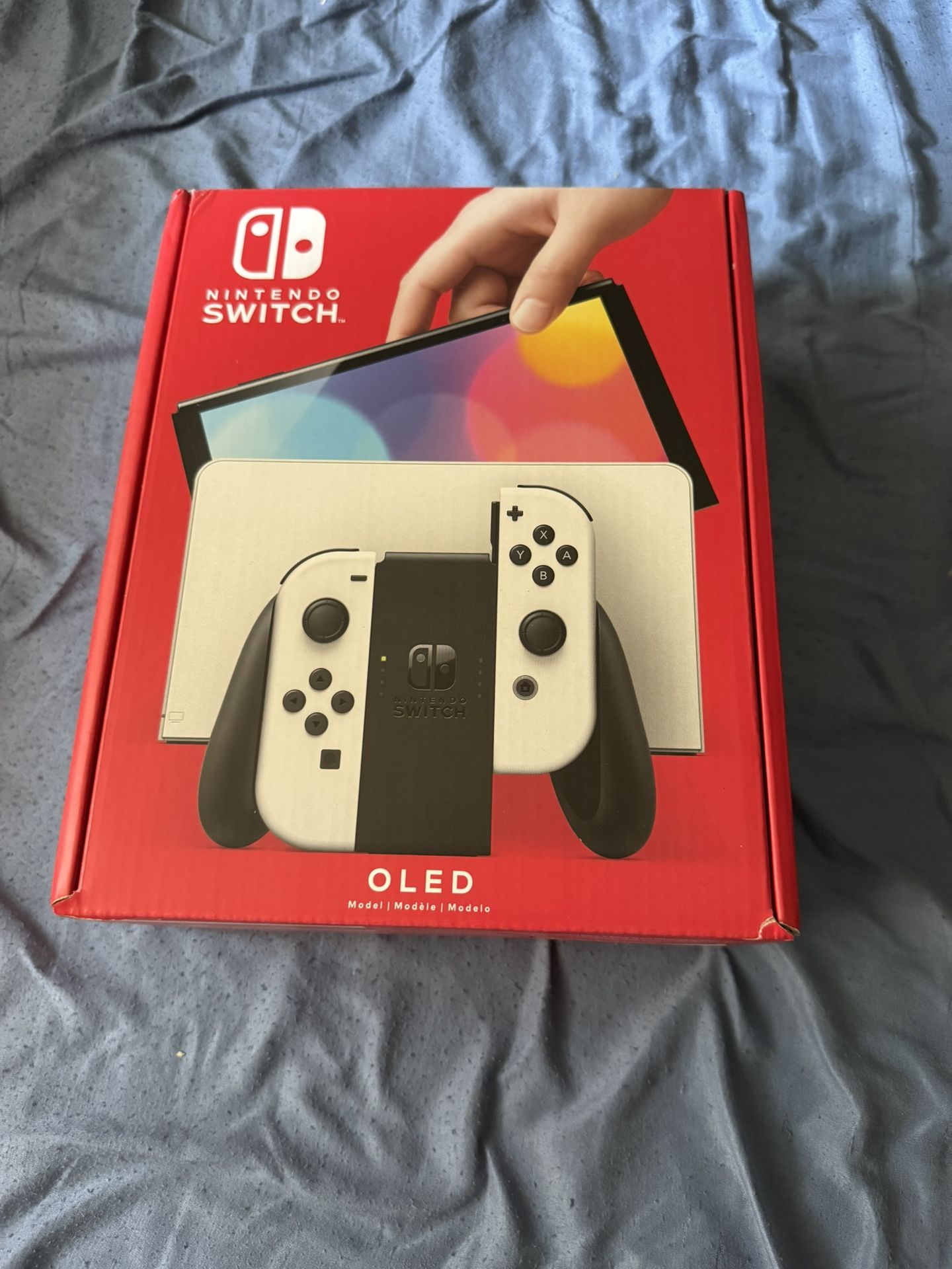 Brand New Nintendo Switch Oled Bundle Plus 2 Games