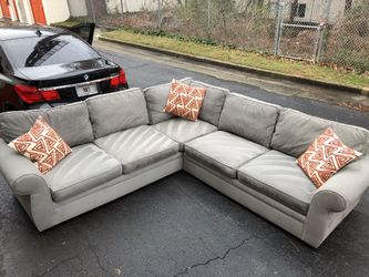 Pottery barn sectional couch