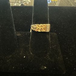 10k Nugget Ring 41127-1