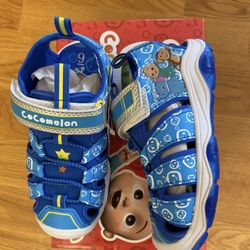 New Boys Sz 9 Sandals Cocomelon Light Up 