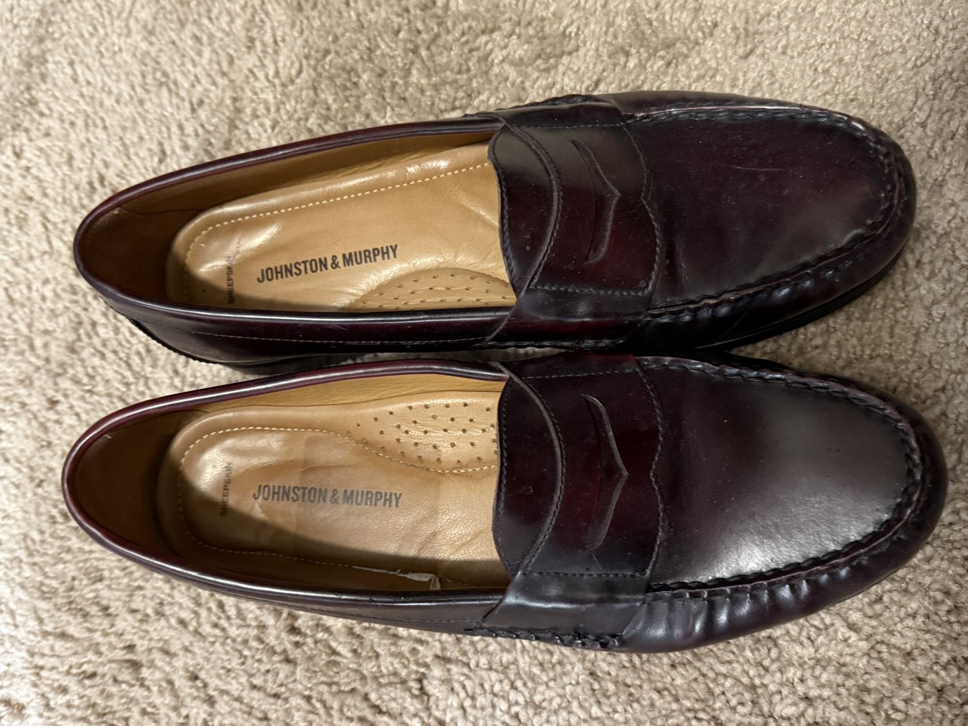 Johnston Murphy Hayes Penny Loafers