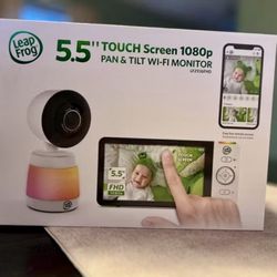 BABY MONITOR REMOTE ACCESS TOUCHSCREEN PAN TILT ZOOM HD COLOR NIGHT VISION NURSERY CRIB (NEW) 