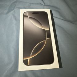 Apple iPhone 16 Pro Max 1TB Natural Unlocked I Can Come To You Today  