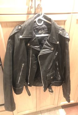 Real Leather Jacket NIKI size 46