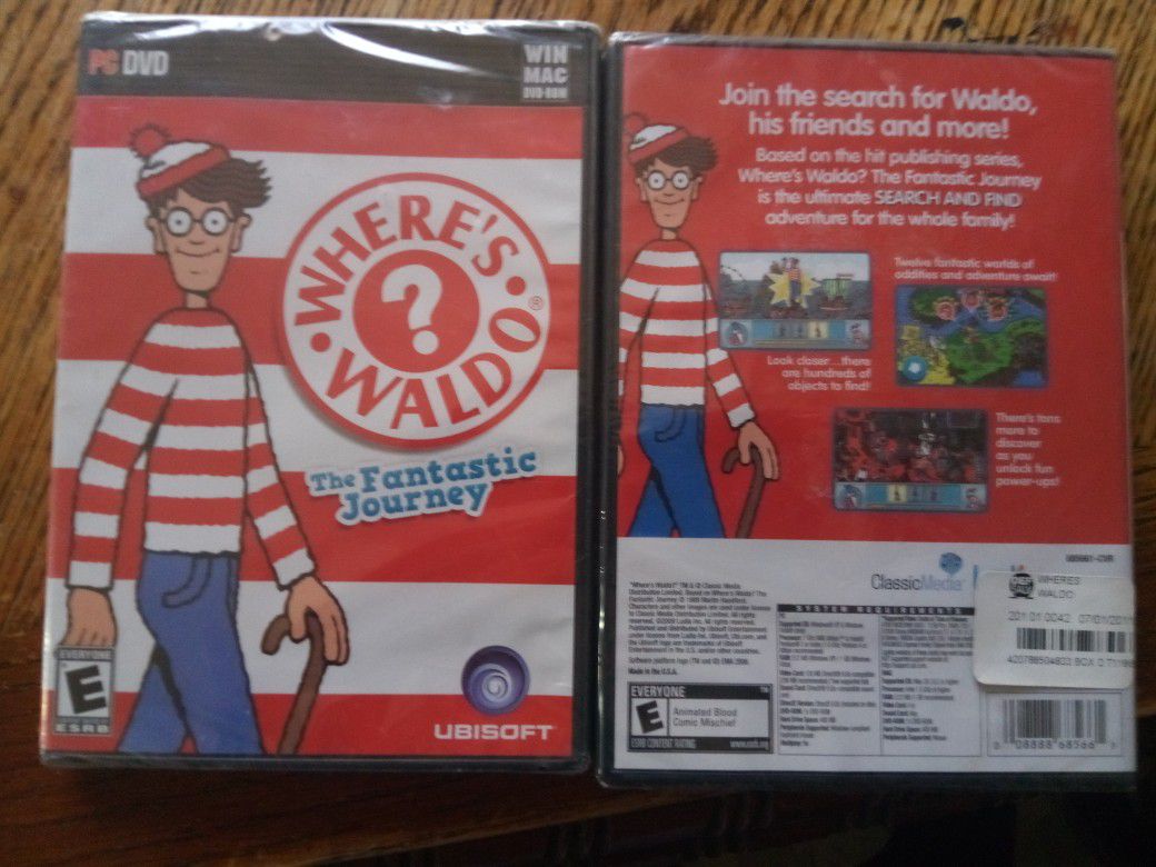 Find Waldo PC DVD game