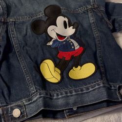 New Mickey mouse gap denim jacket