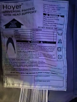 Hoyer universal padded sling