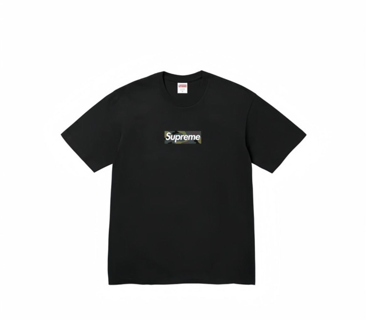 Supreme Black Box Camo Tee