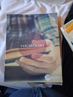 Elite Vocabulary Workbook