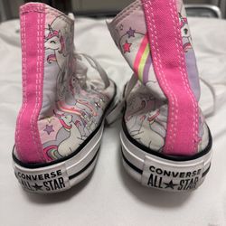 Size 6 Girls Unicorn Converse