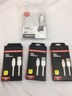 Sony CPF2LS POWER BANK AND ONE CHARGING WIRE 7000 mah