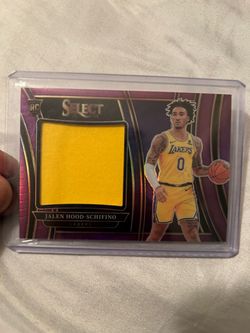 Jalen Hood-Schifino 2023-24 Select Rookie Jumbo Jersey Purple RC /99 #RJS-JH