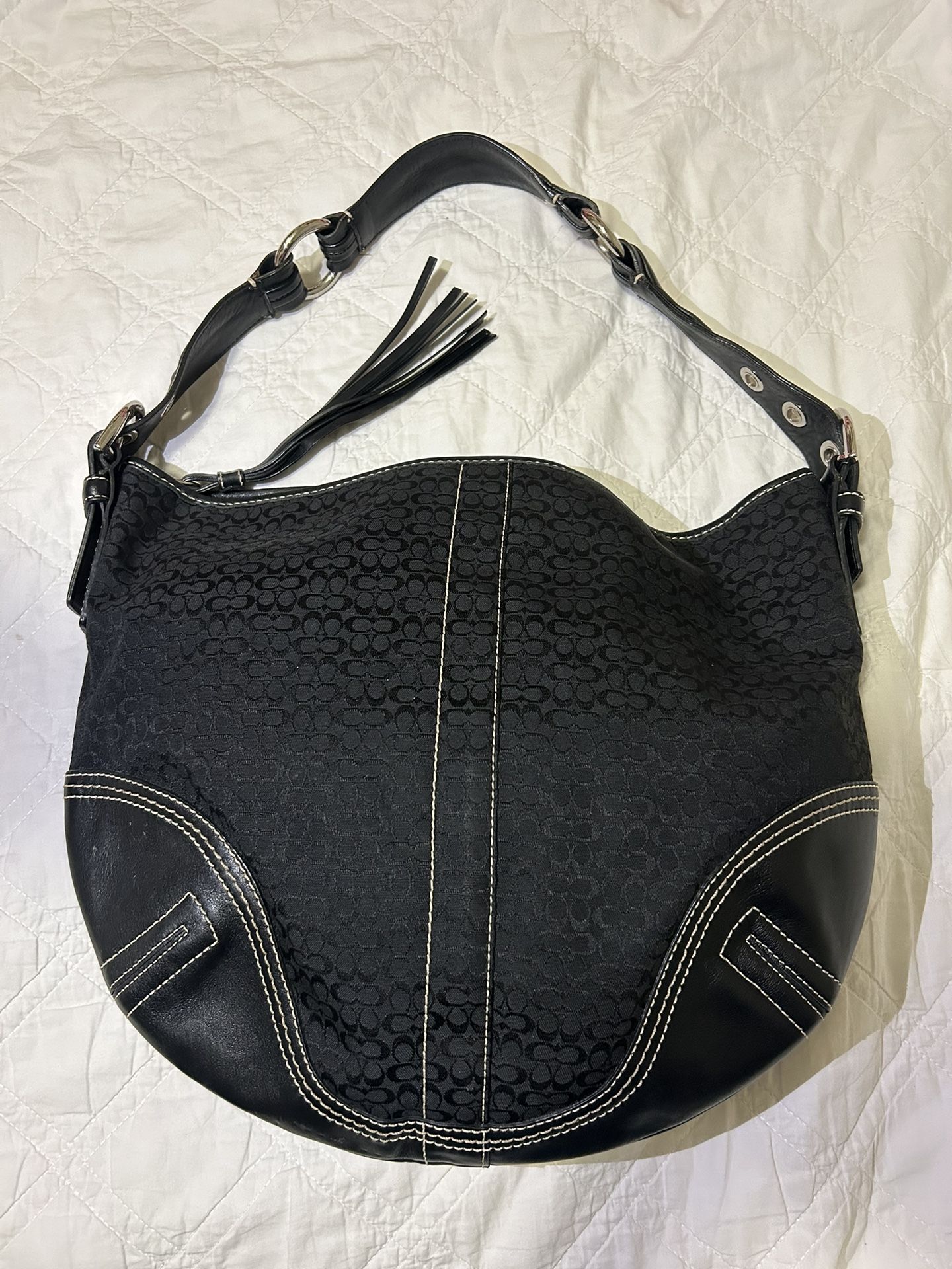 Coach Black Shoulder Bag