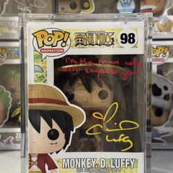Luffy Autographed Funko
