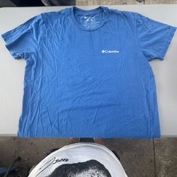 Blue Columbia shirt 
