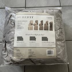 1 Piece chair Slipcover - Duck Solid Gray