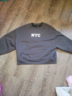 Dark Gray New York Sweater