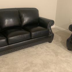 Brand High end Leather New Sofa And Love Seat 