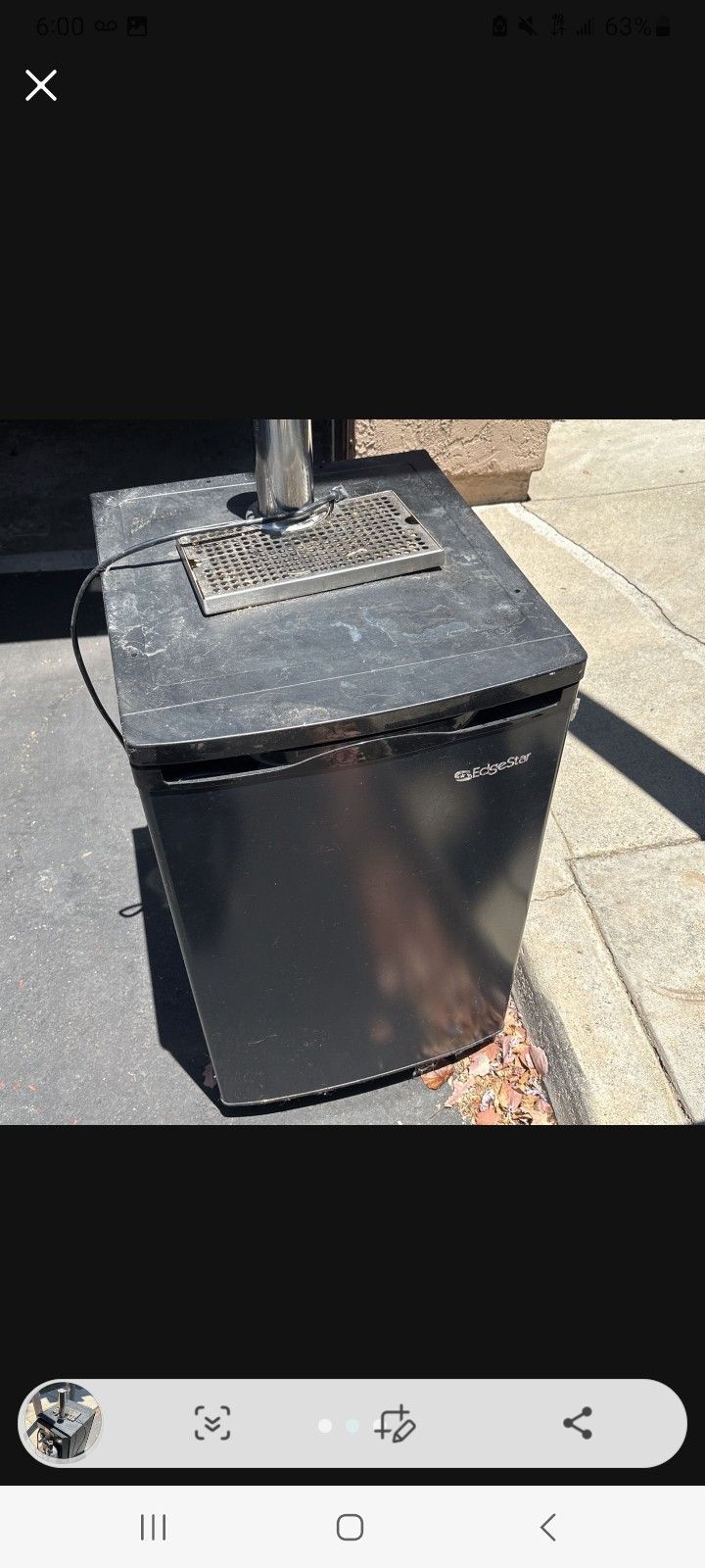 Kegerator W Everything Pl Read Description Price Is Set / Firm No Lower Still 4sale If Ad Is Up