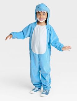 Target Hide And Eek Boutique Kid’s Shark Costume  4-5T 