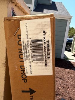 New ping pong table in box