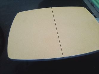 Vintage Yellow Large Formica Dinning Table With 2 Center Sections