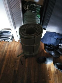 4 Sleeping militar matt yoga mat tapete para dormir yoga