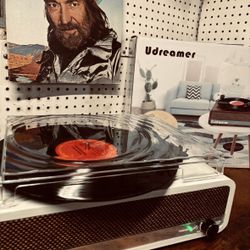 Record Player With Bluetooth 