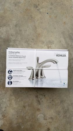 New Kohler Williamette Kohler 4” Centerset Bathroom Faucet R99900-4D1-BN