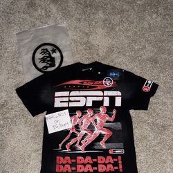 Hellstar Black and Red Tee