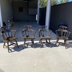 Tell City Vintage Antique Chairs 