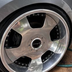 19 Inch Three Piece Wheels 