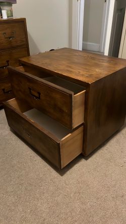 Antique Wooden Drawer Night Stand