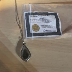 Moldavite Necklace OBO other Crystals Available