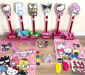 Hello Kitty Birthday Party Centerpieces And Game Activities