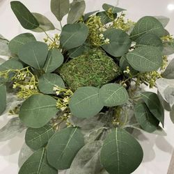 Wedding Decor Centerpieces Greenery Mini Wreath