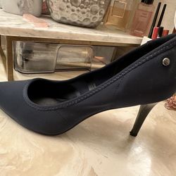 Navy Blue Heels, Size 9