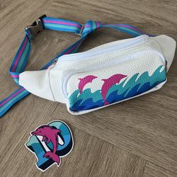 Pink dolphin shop fanny pack