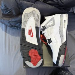 Jordan 4 White Cement 2025