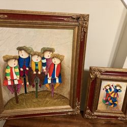 Colorful Framed Art Set