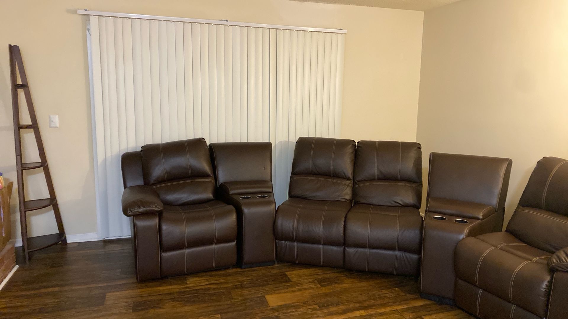 Brown Recliner Couch