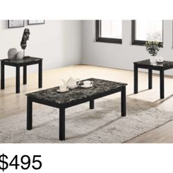 Beautiful Three peice Coffee table set