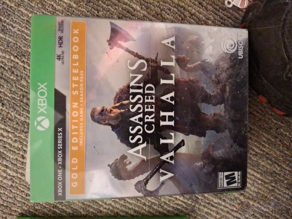 Assassin's Creed Valhalla Gold. Steel Book