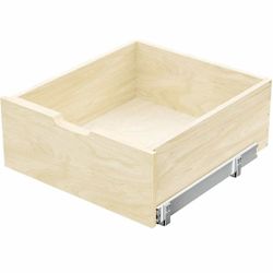NEW IN BOX - Hard Close Pull Out Cabinet Organizer 8” High Drawer 19½” W x 21”D Wood Slide Out Shelves Cabinet Storage Organizer with Full Extension R