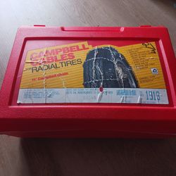 Campbell SNOW/SAND/MUD chains PRICE REDUCED