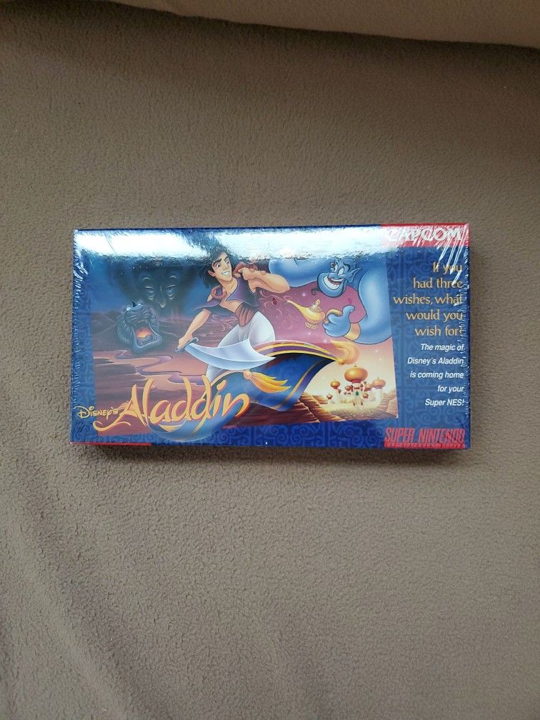 Aladdin Sealed VHS