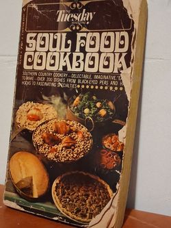 Vintage 1969 Soul Food Cook book