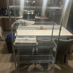 Uline Metal Bakers Rack 