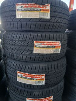 Tengo un set de llantas nuevas 245 45 20 de la marca arroyo