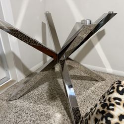 Custom Stainless Steel Dining Table Legs & Bases
